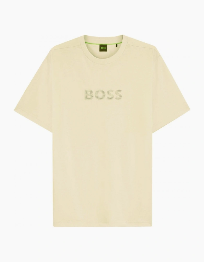 Hugo Boss Men's Beige Terrace Logo T-shirt