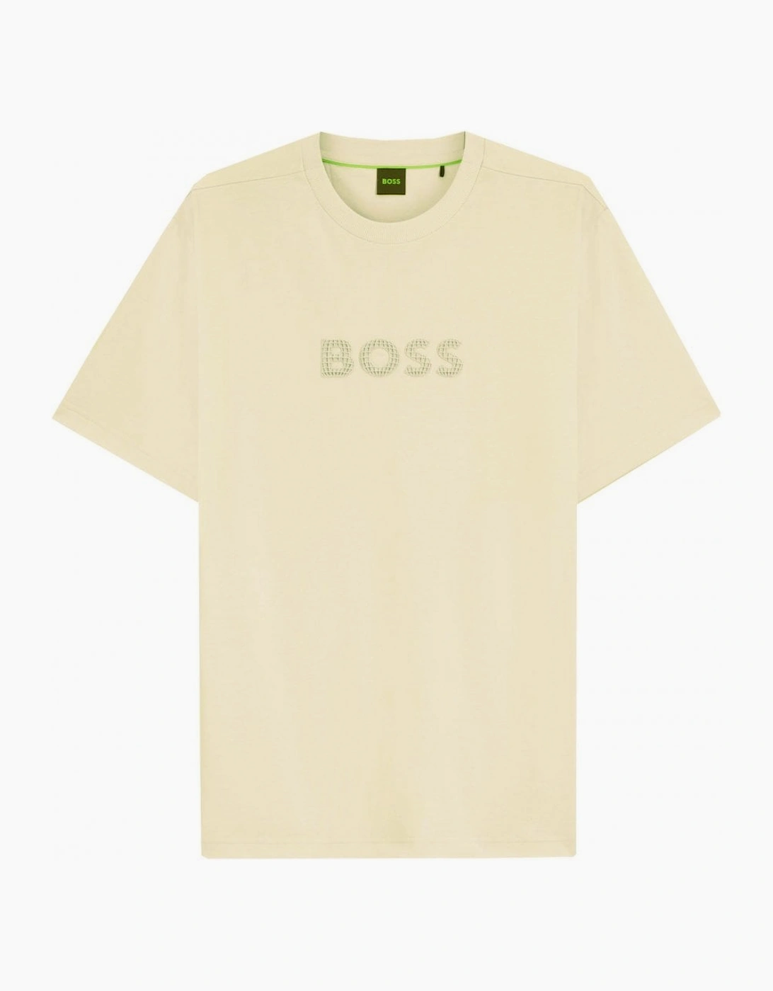 Hugo Boss Men's Beige Terrace Logo T-shirt, 3 of 2