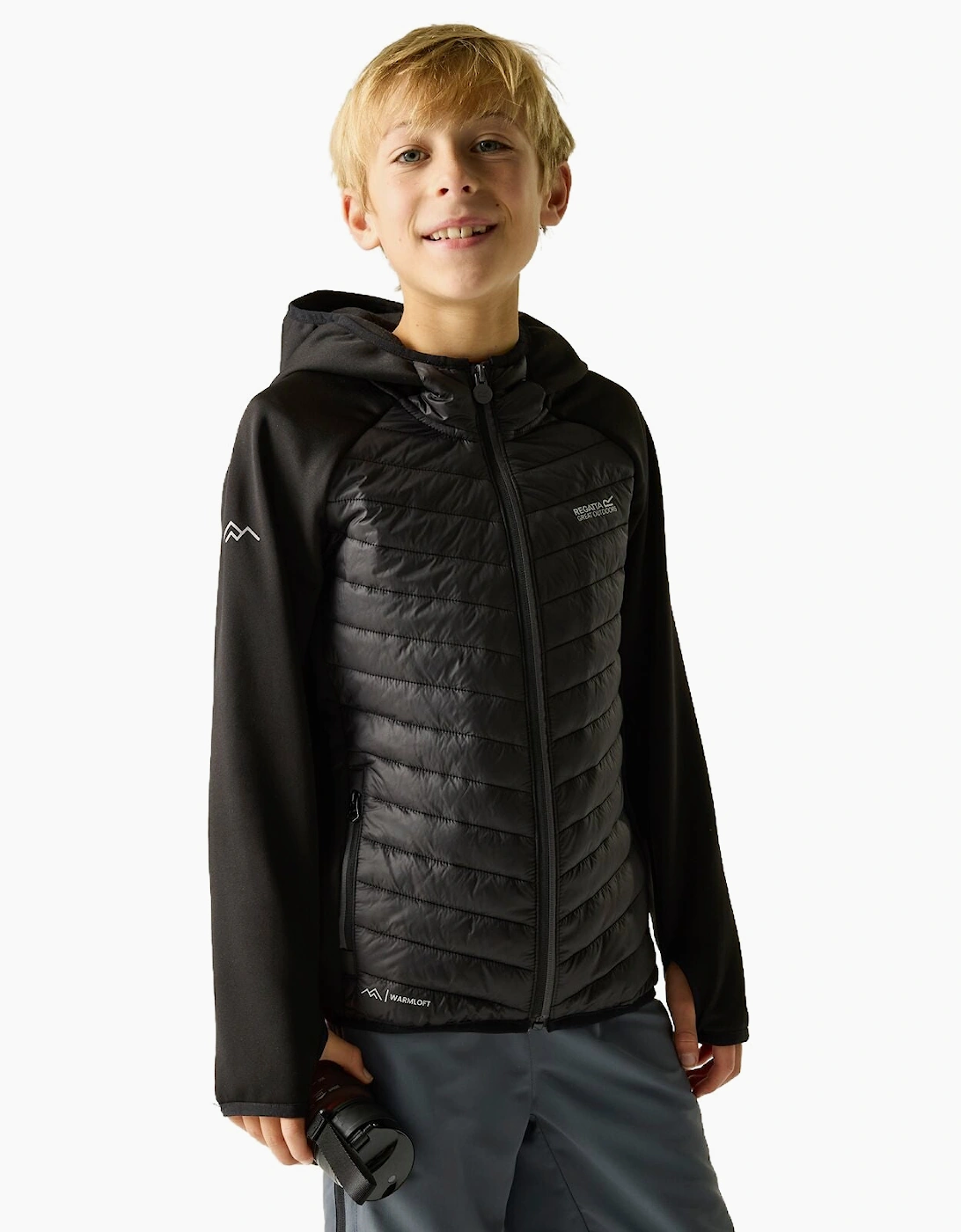 Regatta Kids Andreson Hybrid Softshell Jacket, 2 of 1