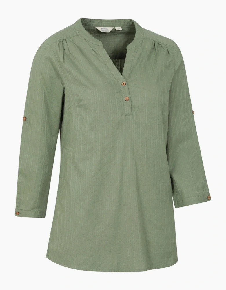 Mountain Warehouse Womens/Ladies Petra Relaxed Fit 3/4 Sleeve Shirt