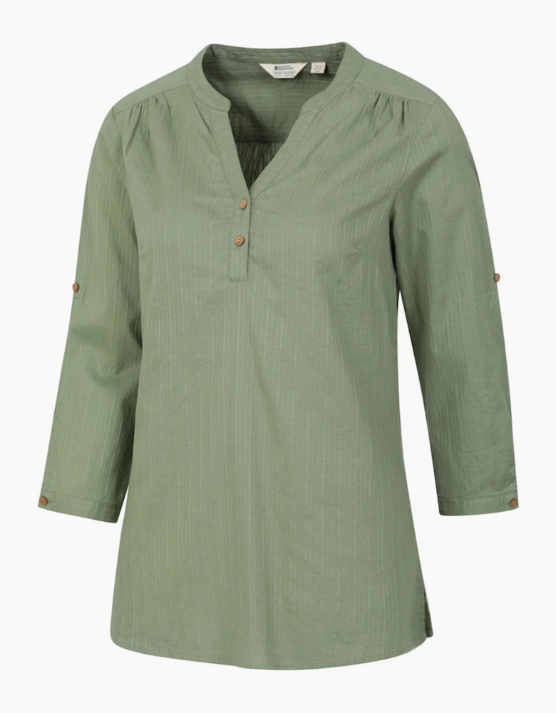 Mountain Warehouse Womens/Ladies Petra Relaxed Fit 3/4 Sleeve Shirt
