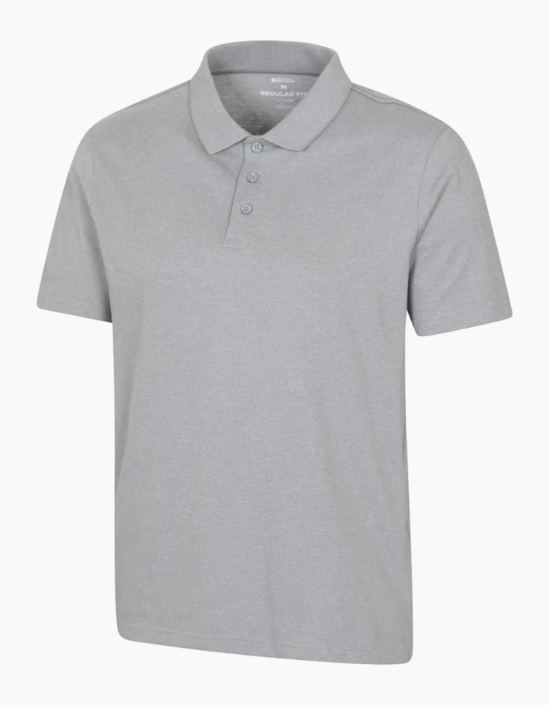 Mountain Warehouse Mens Cordyline Textured Polo Shirt