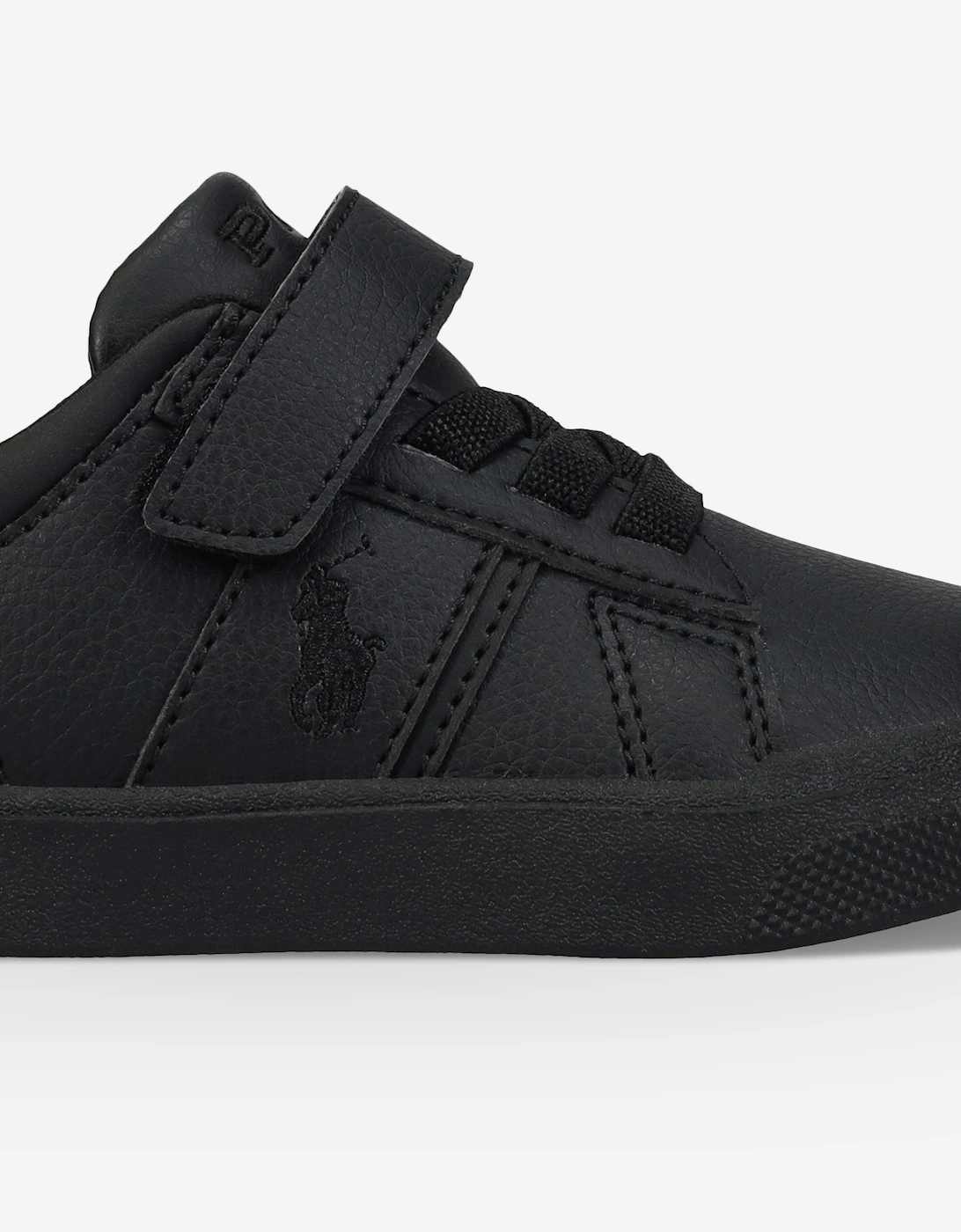 Ralph Lauren Kids Easten EZ Trainers in Black