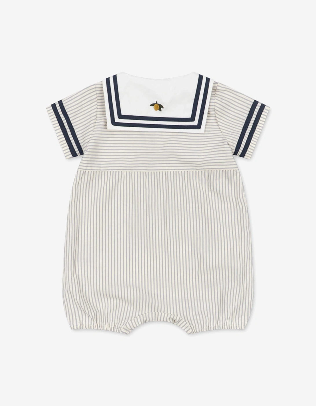 Konges Sløjd Baby Boys Allie Sailor Romper in White