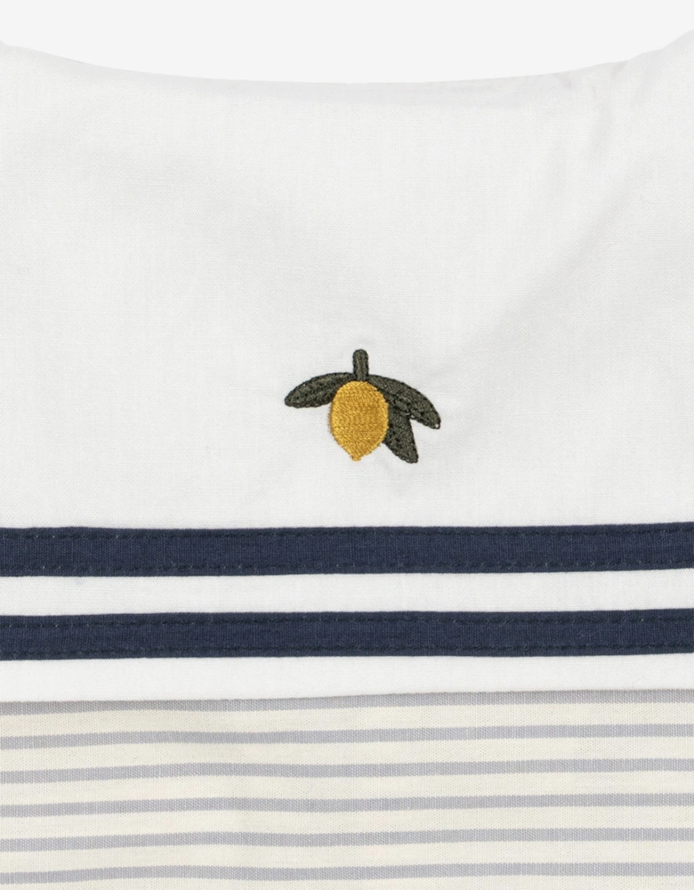 Konges Sløjd Baby Boys Allie Sailor Romper in White