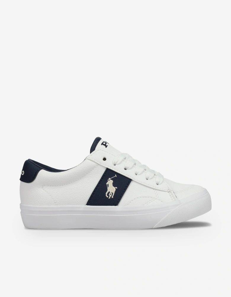 Ralph Lauren Kids Ryley Trainers in White