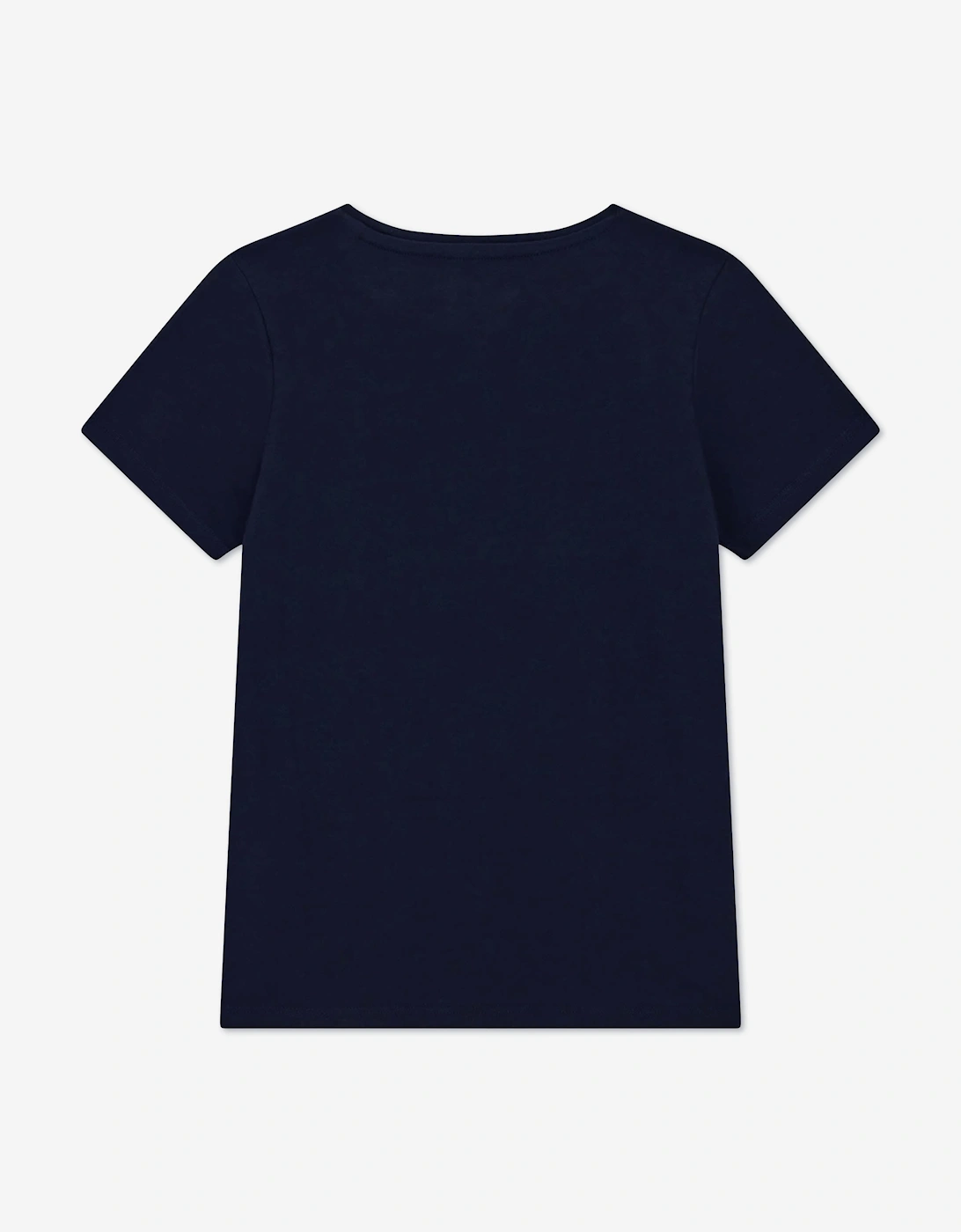 Guess Girls Bear Logo T-Shirt in Navy