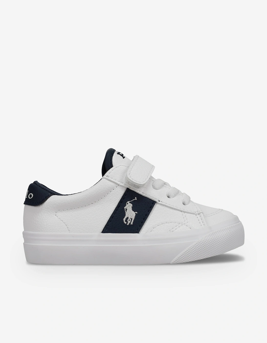 Ralph Lauren Kids Ryley PS Trainers in White, 4 of 3