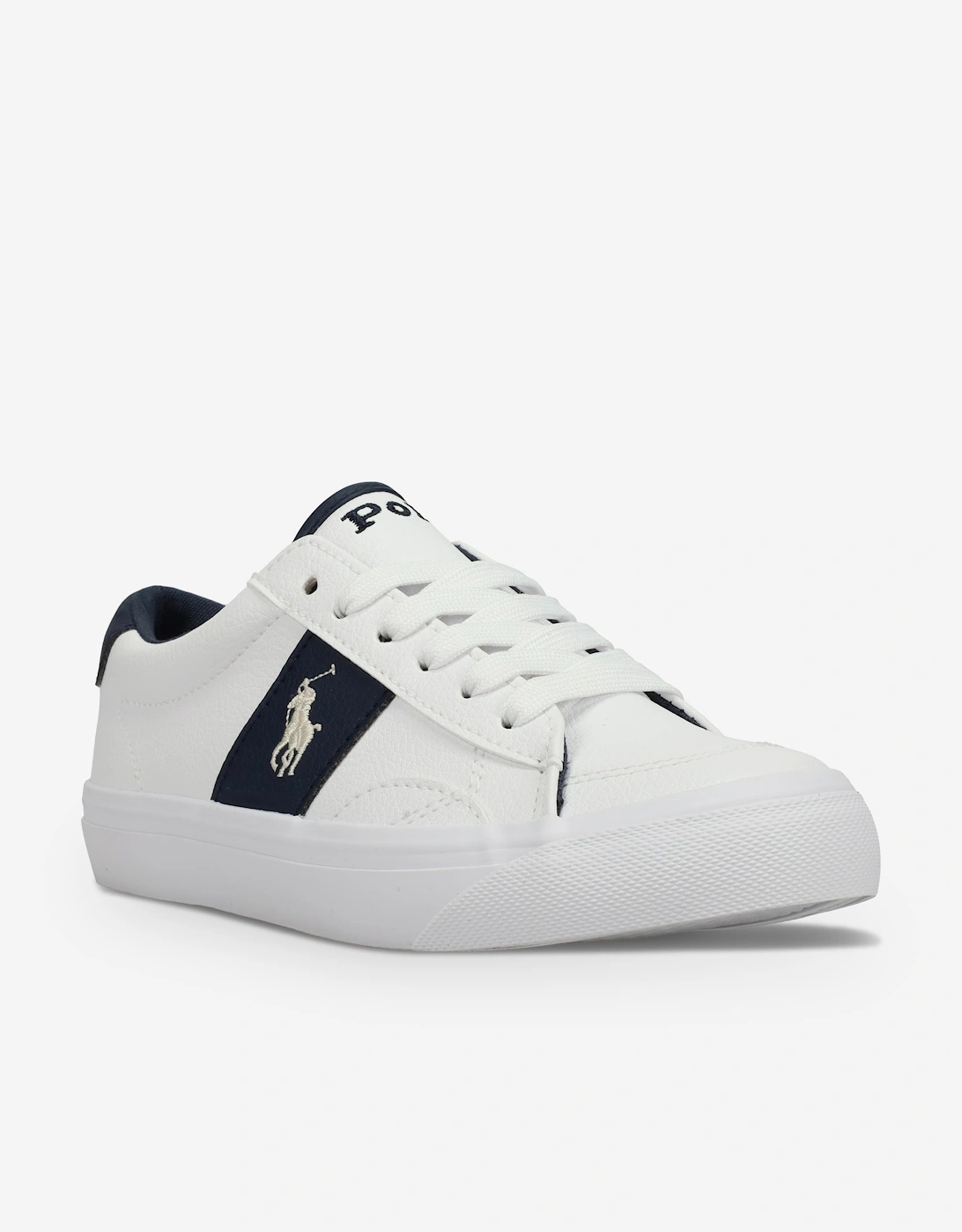 Ralph Lauren Kids Ryley Trainers in White