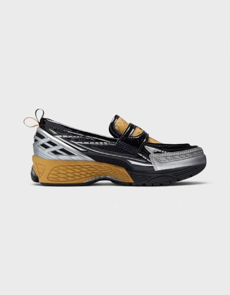 Ganni X New Balance Snake Print 1906L Loafer Sneakers