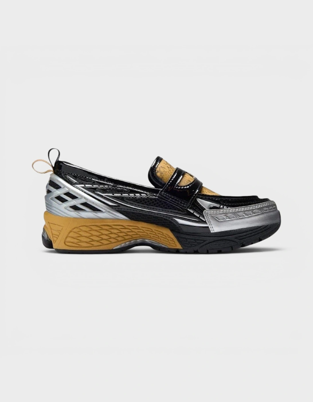 Ganni X New Balance Snake Print 1906L Loafer Sneakers