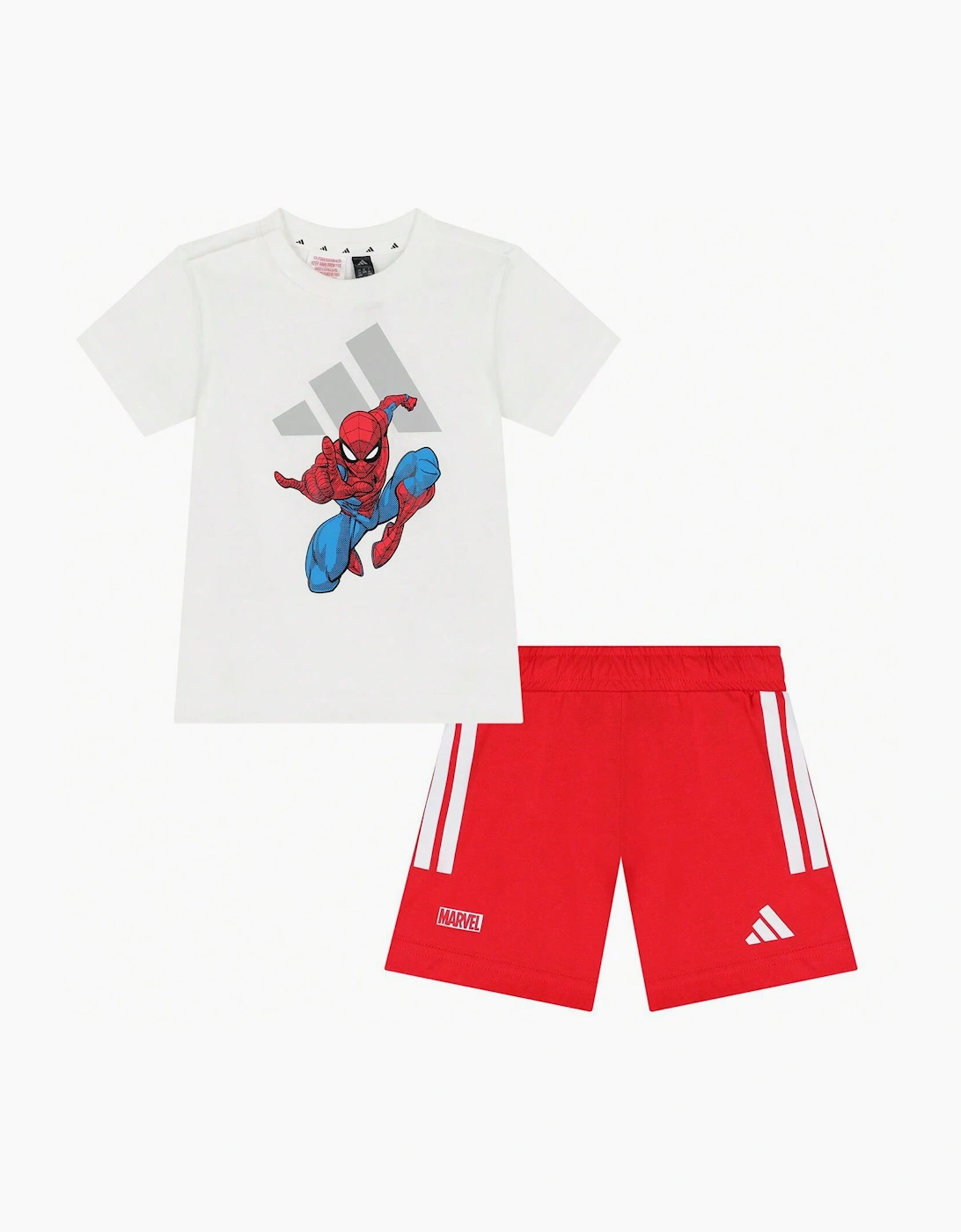 Adidas Baby Marvel Spider Man Short Set, 4 of 3