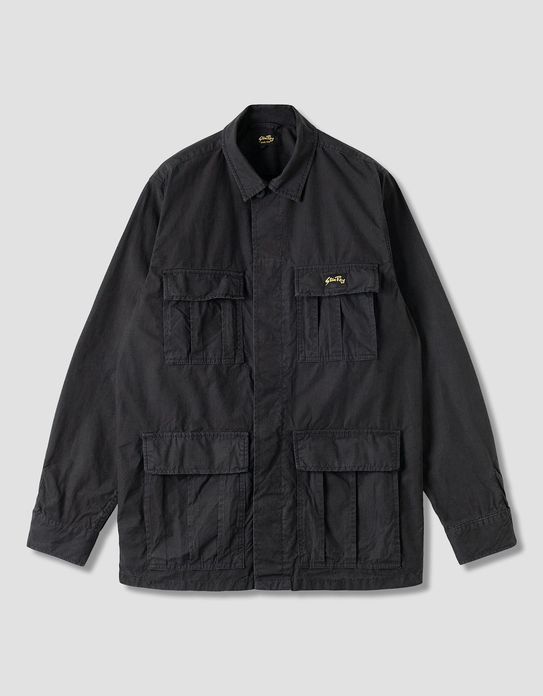 Utility Jacket Black Ripstop