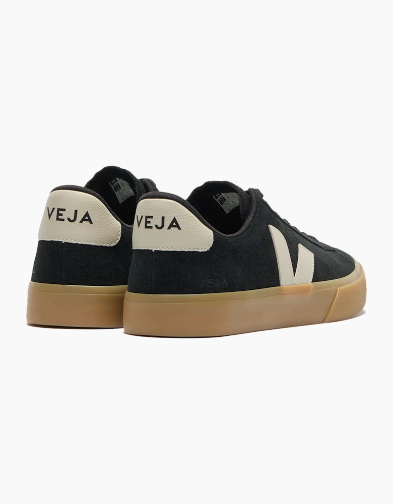 VEJA CAMPO SUEDE TRAINER BLACK/PIERRE/NATURAL