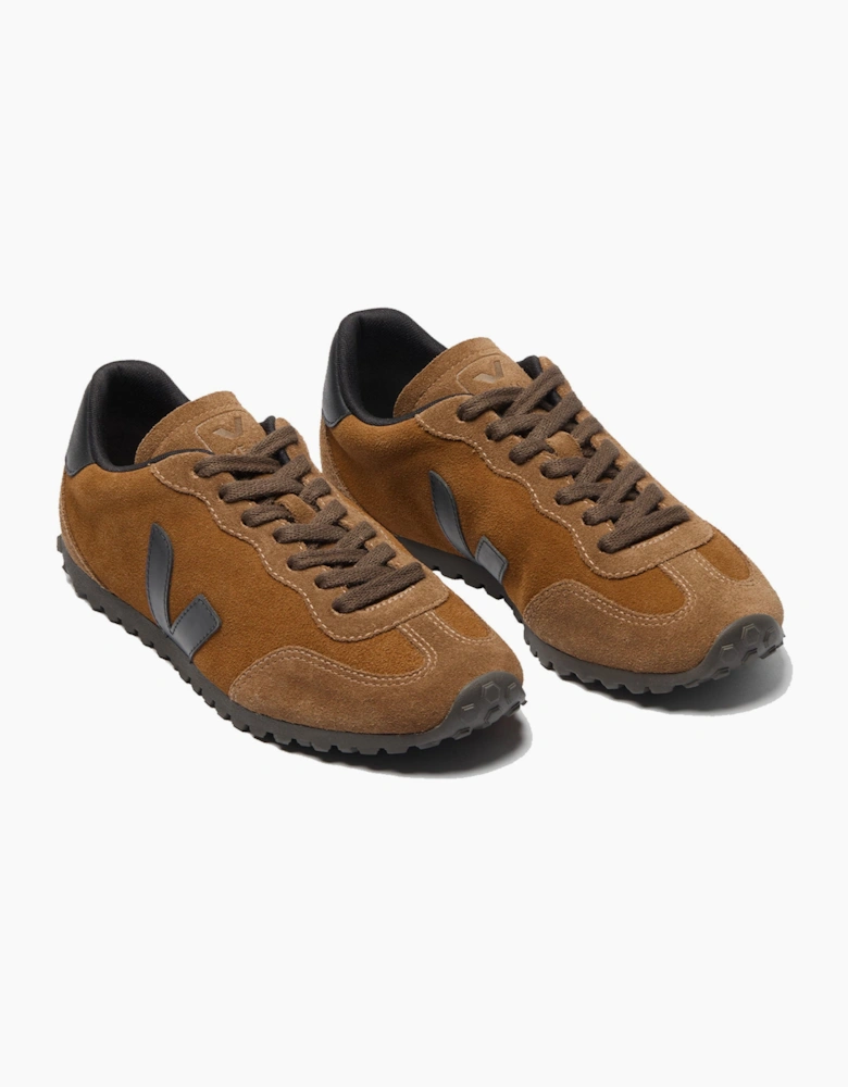VEJA GT SUEDE TRAINER COGNAC BLACK