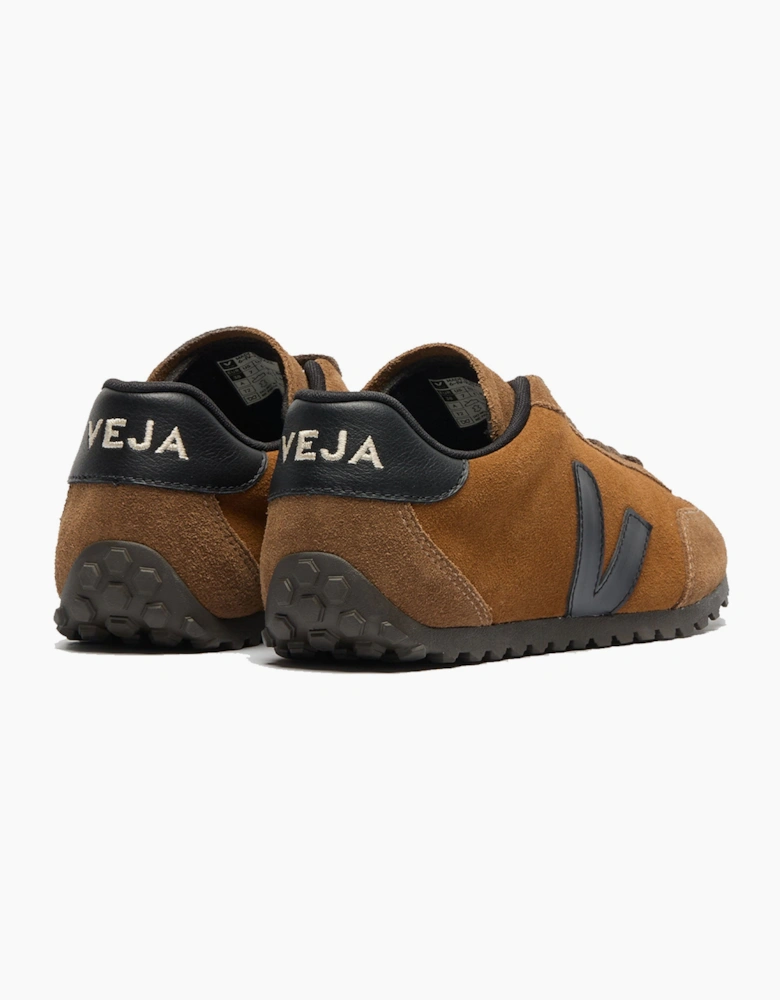 VEJA GT SUEDE TRAINER COGNAC BLACK