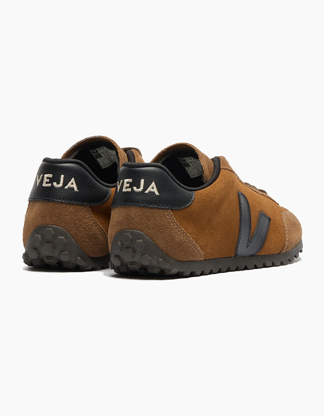 VEJA GT SUEDE TRAINER COGNAC BLACK