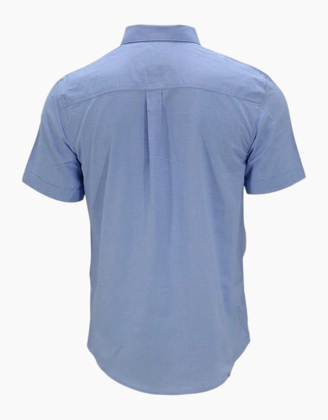 Mens Oxford Shirts Short Sleeve Plain Top Formal Shirt