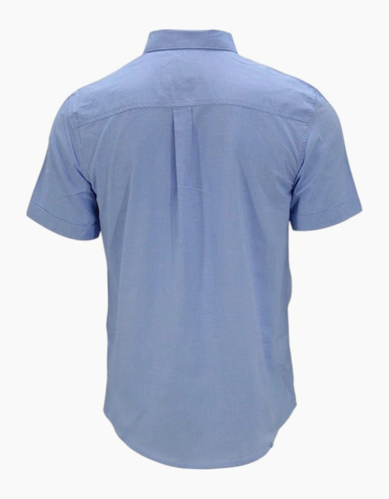 Mens Oxford Shirts Short Sleeve Plain Top Formal Shirt