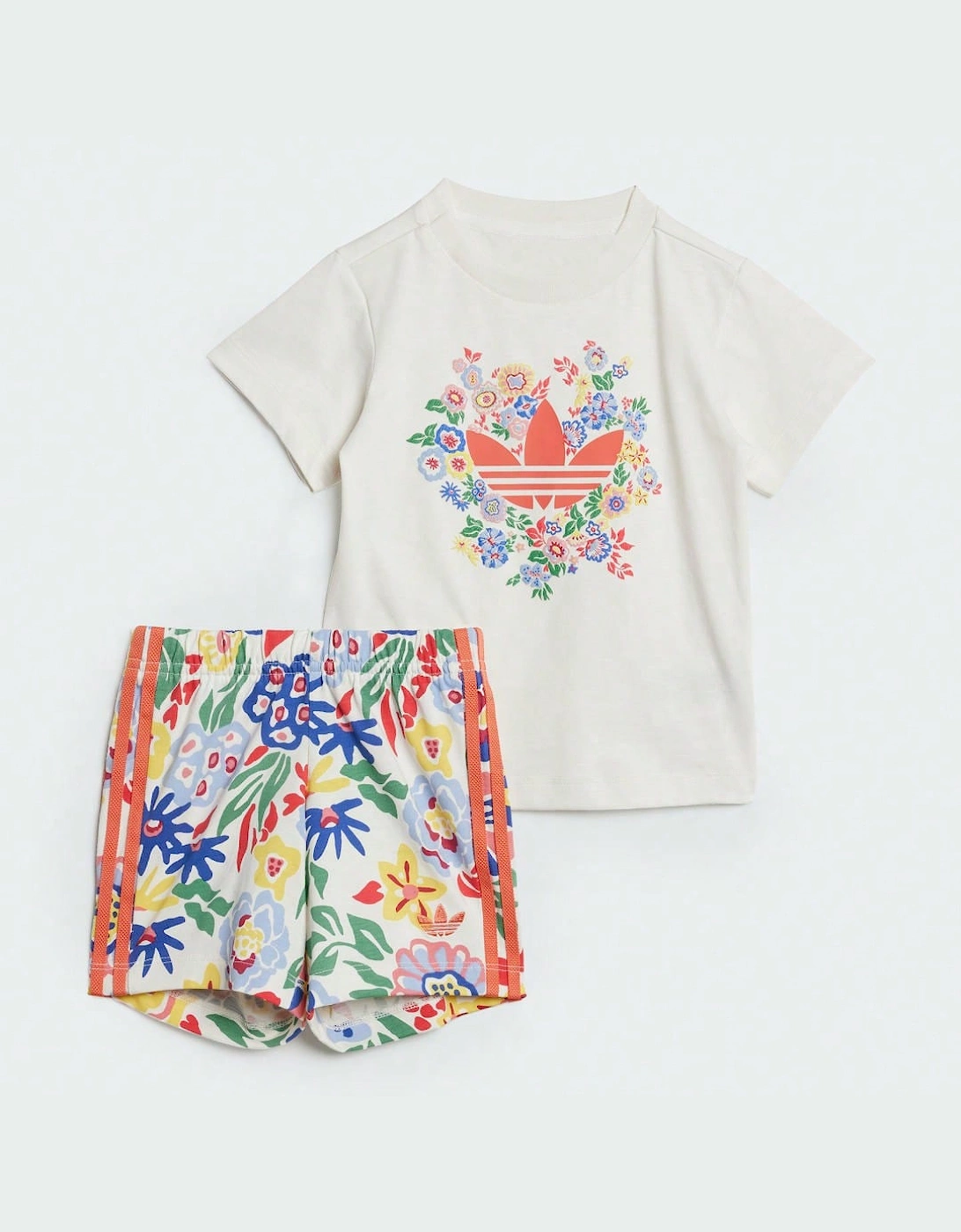 Adidas Originals Baby Girls Shorts & T-Shirt