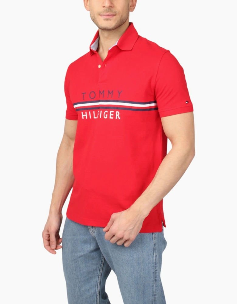 TOMMY HILFIGER Mens Polo T Shirts Casual Cotton