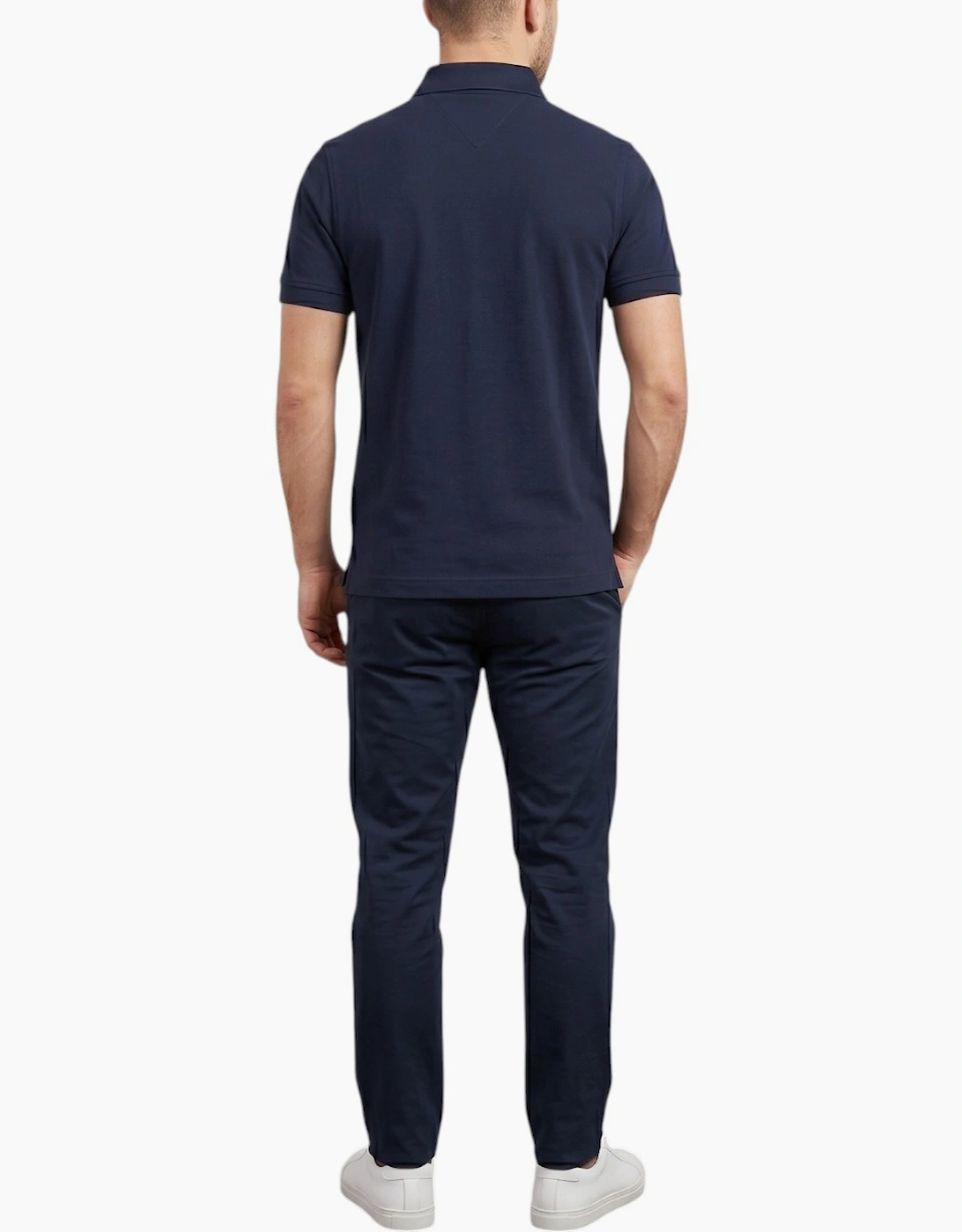 TOMMY HILFIGER Mens Polo T Shirts Casual Cotton