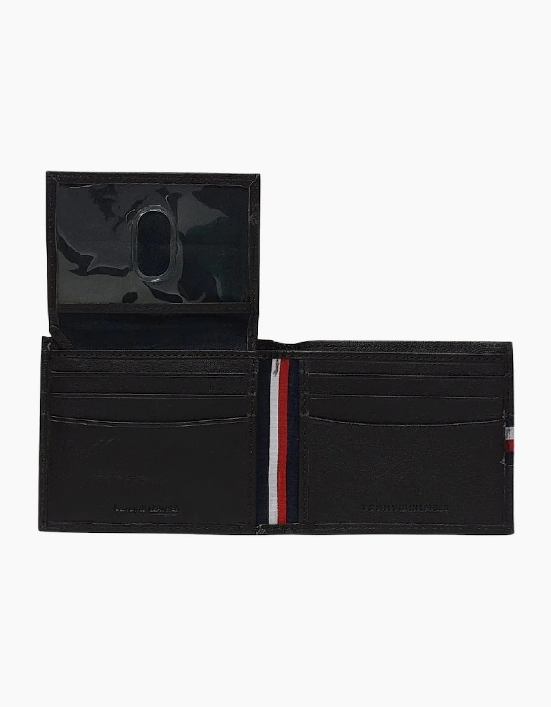 Tommy Hilfiger Mens Wallet Bifold Genuine Leather Gift Box