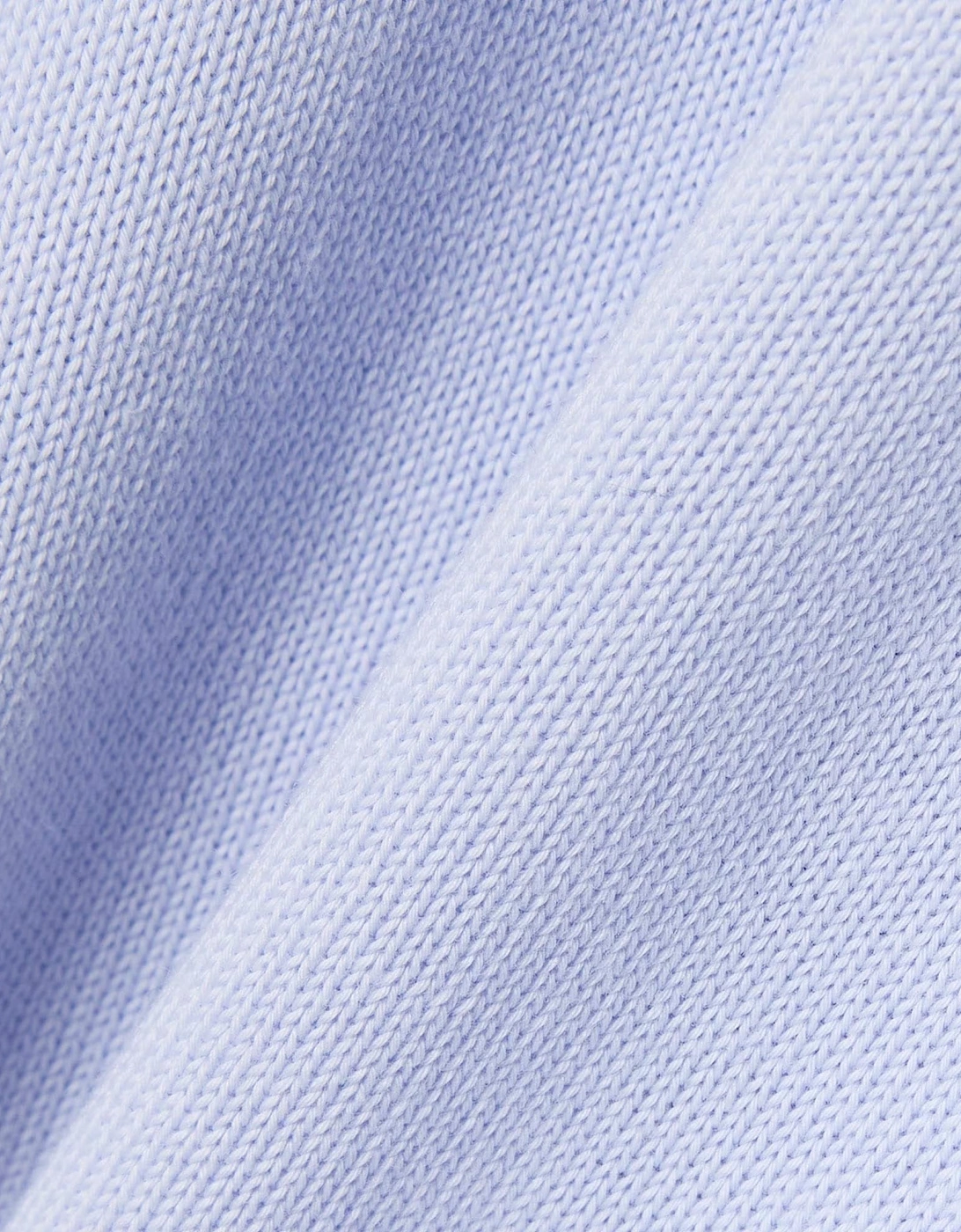 Lacoste Men's Blue Cotton Crew Neck Knit