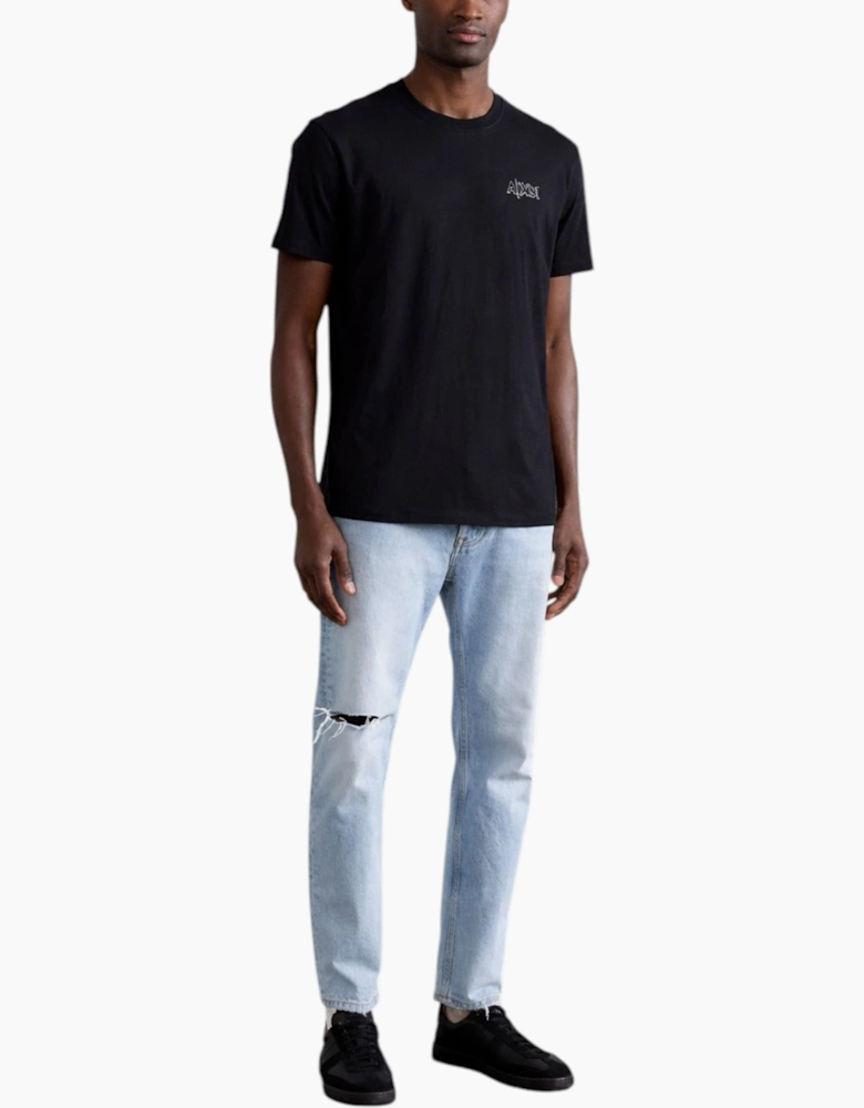 Armani Exchange Mens T-Shirts Milano Embroidery Tee