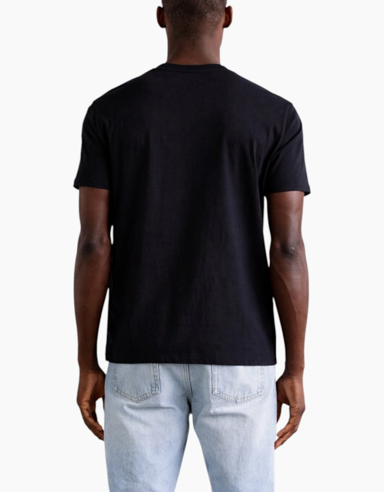 Armani Exchange Mens T-Shirts Milano Embroidery Tee