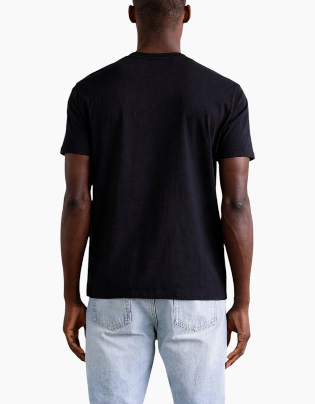 Armani Exchange Mens T-Shirts Milano Embroidery Tee