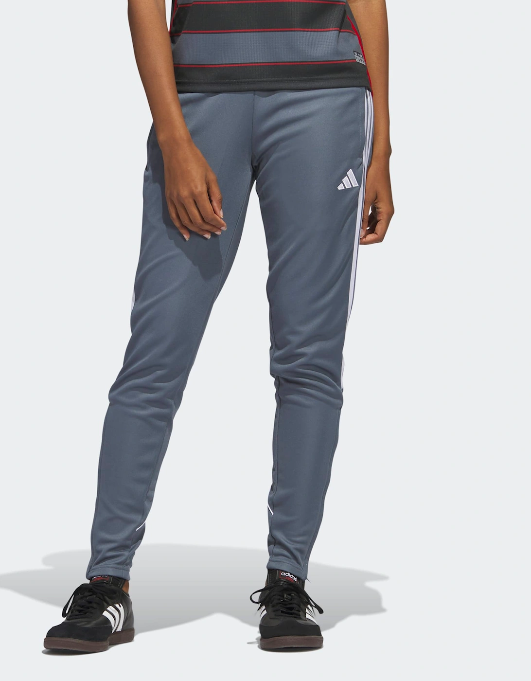 Adidas Men's Adidas Men's Tiro 23 League Tracksuit Bottoms Grey - Navy