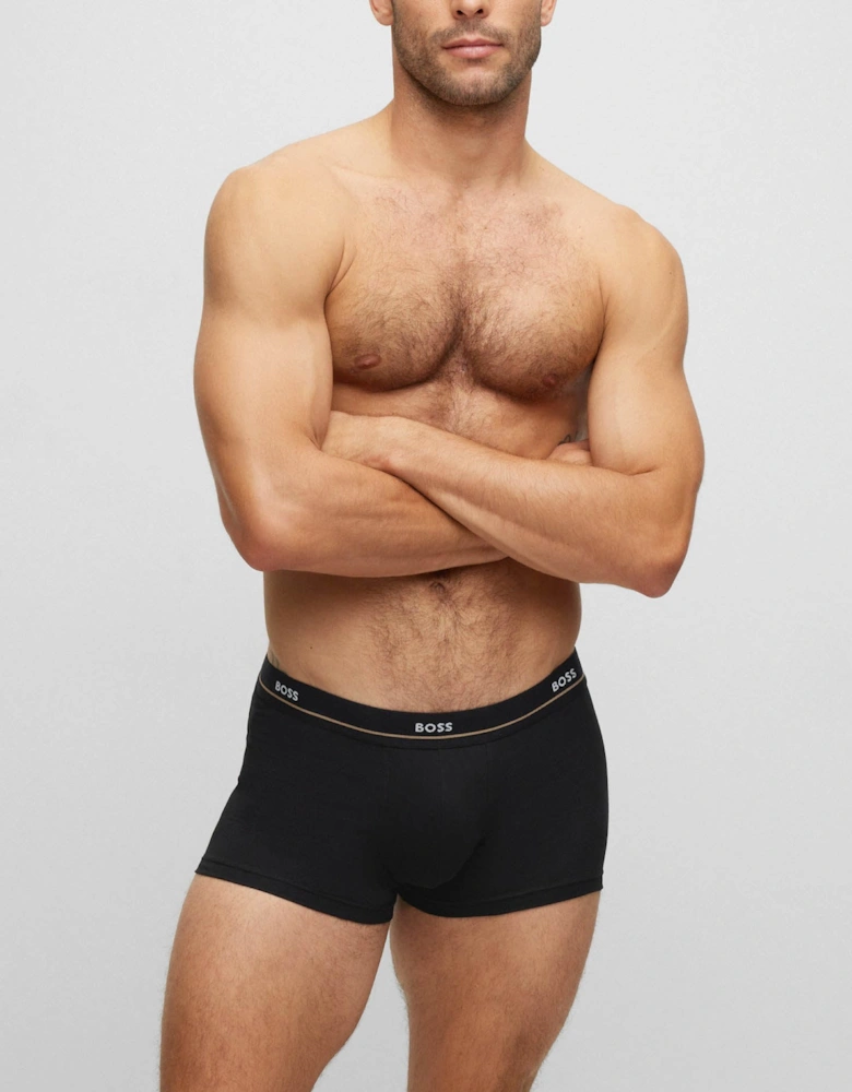 BOSS Orange 5 Pack Mens Essential Trunks NOS - Black 001