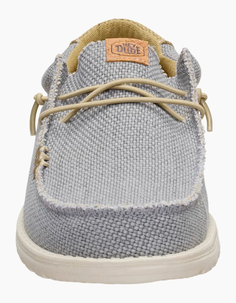 Hey Dude Wally braided shoe Flannel Grey / Olive Grey