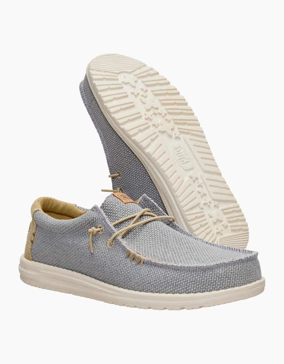 Hey Dude Wally braided shoe Flannel Grey / Olive Grey