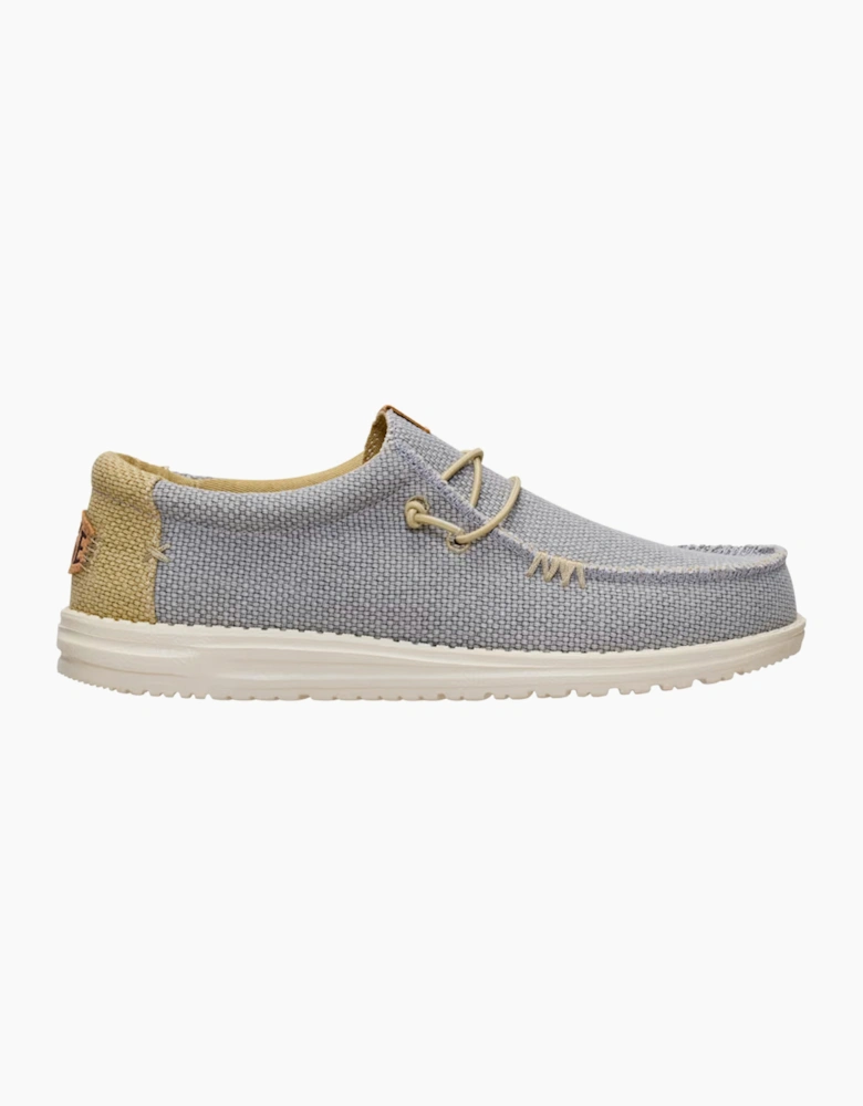 Hey Dude Wally braided shoe Flannel Grey / Olive Grey