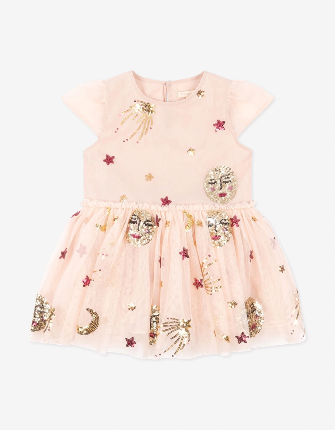 Konges Sløjd Girls Odette Dress in Pink