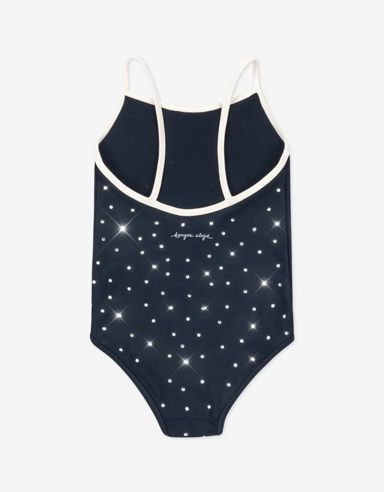 Konges Sløjd Girls Misty Swimsuit in Navy