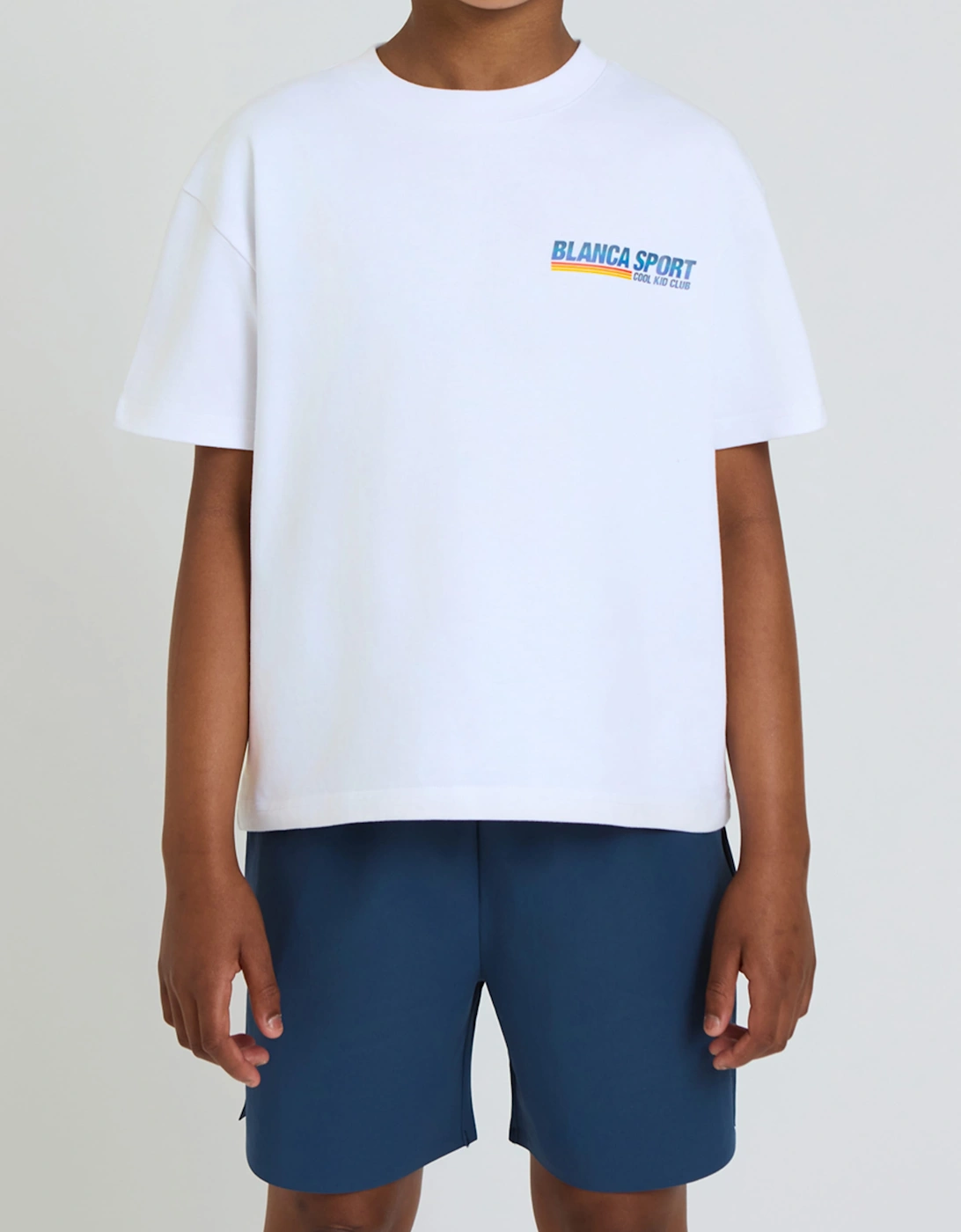 Blanca Sport Kids Cool Club Oversized T-Shirt in White