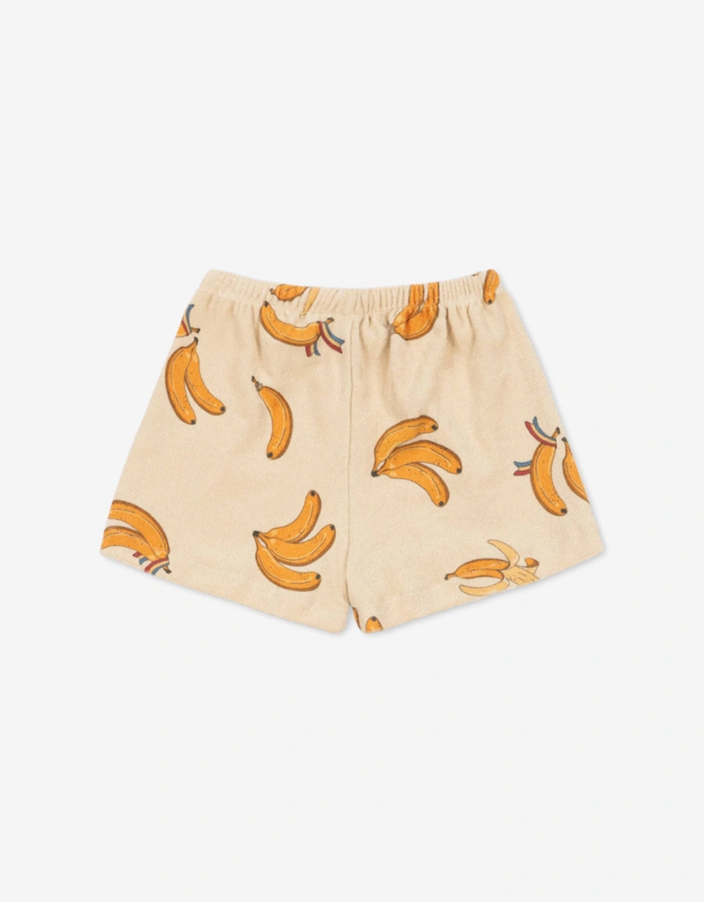 Konges Sløjd Girls Itty Shorts in Beige