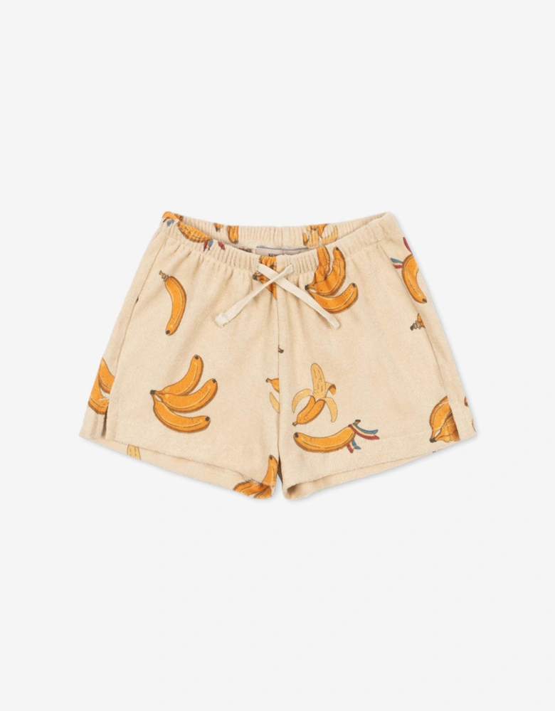 Konges Sløjd Girls Itty Shorts in Beige