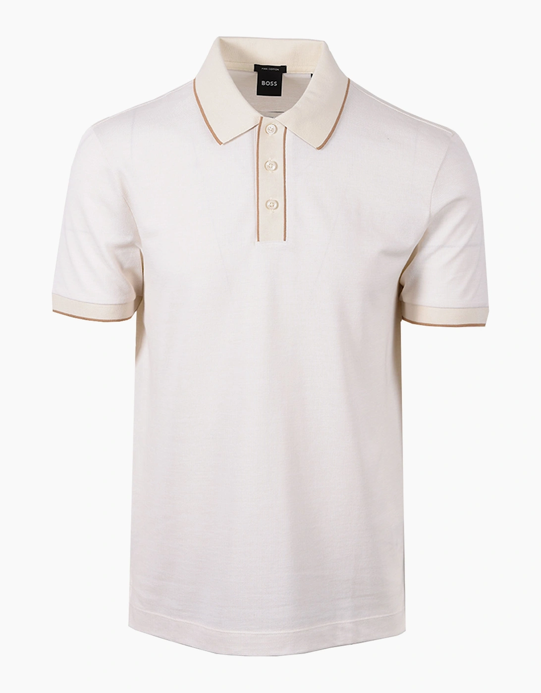 BOSS BLACK PARLAY 81 POLO SHIRT WHITE, 4 of 3