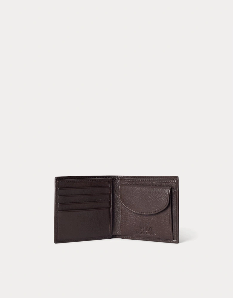 Polo Ralph Lauren EU Bill Leather C Wallet 001 Brown