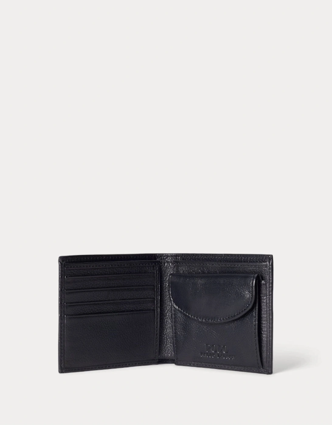 Polo Ralph Lauren EU Bill Leather C Wallet 002 Black