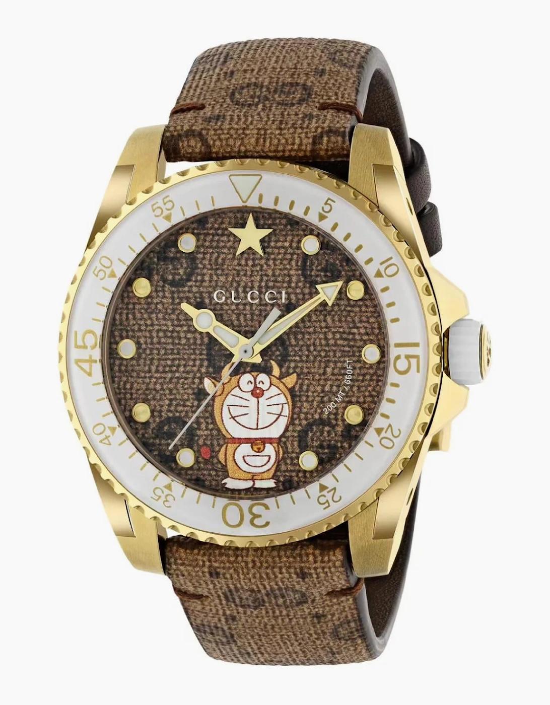 Gucci Dive Doraemon YA136334 Unisex Watch