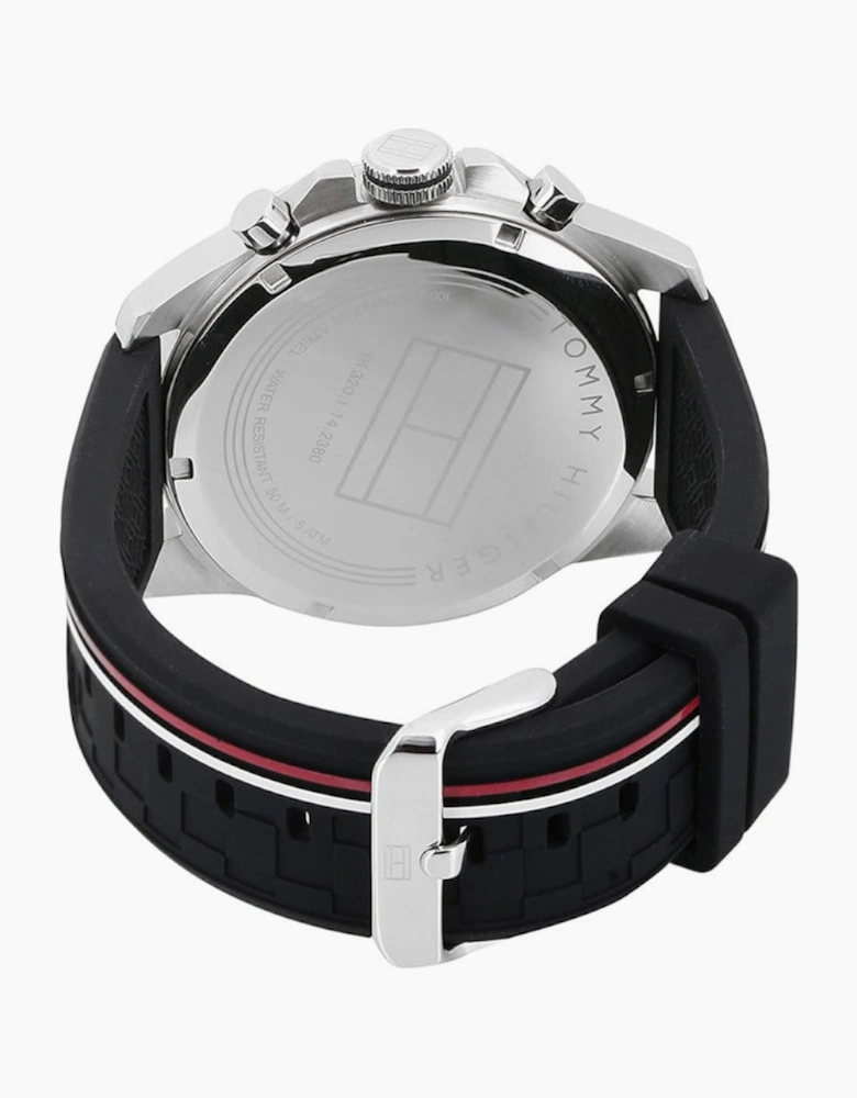 Tommy Hilfiger 1791473 Black Silicone Men's Watch