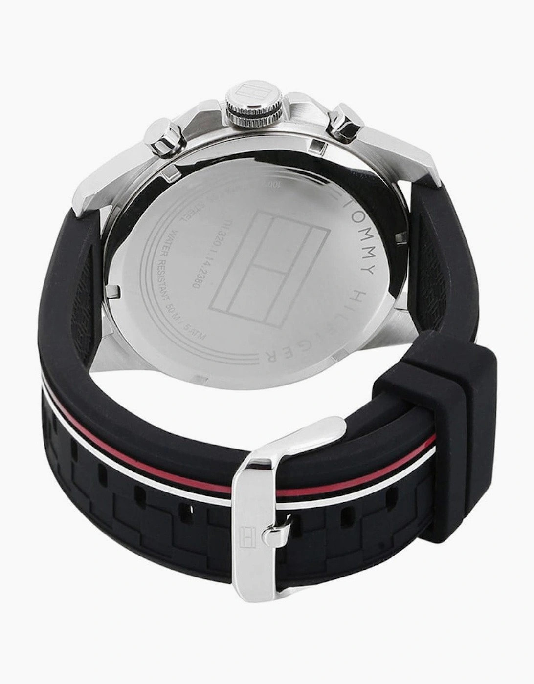 Tommy Hilfiger 1791473 Black Silicone Men's Watch