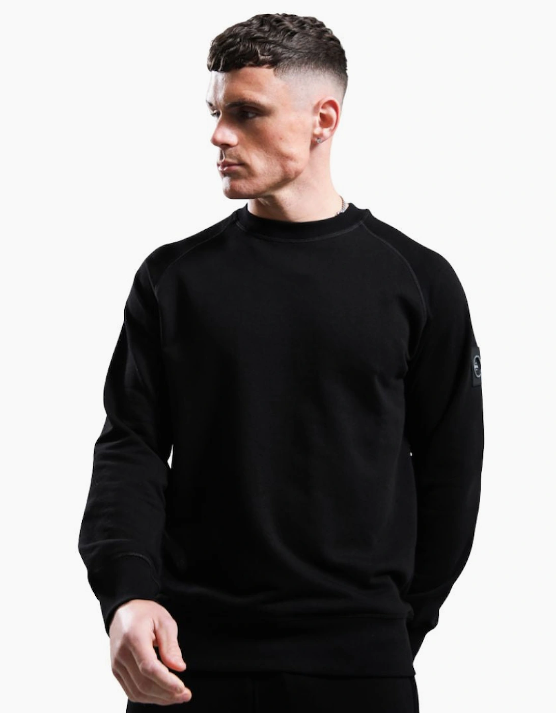 Marshall Artist Siren Black Crewneck Sweatshirt, 4 of 3