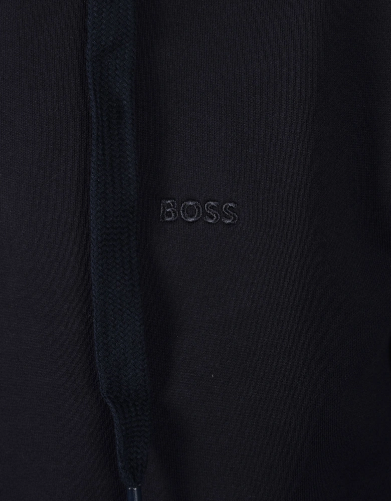 BOSS BLACK H-SPENCE ZIP THRU SWEATSHIRT DARK BLUE
