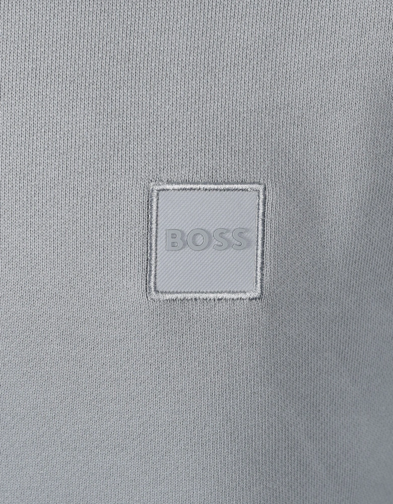 BOSS ORANGE WETALK SWEATSHIRT OPEN GREY